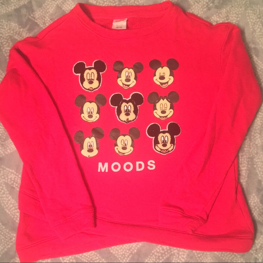 Disney Mickey Mouse Moods SweatShirt.